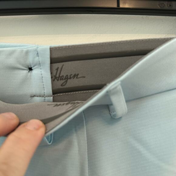 Walter Hagen Men's Performance Golf Shorts, Size 40, Soft Blue ($75) - Picture 9 of 10